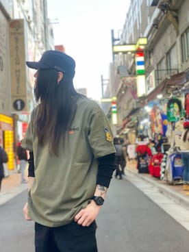 しまさん（メンズ・176cm）の春コーディネート