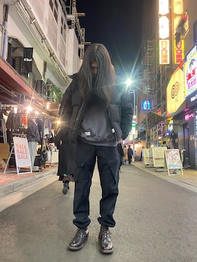 しまさん（メンズ・176cm）の冬コーディネート