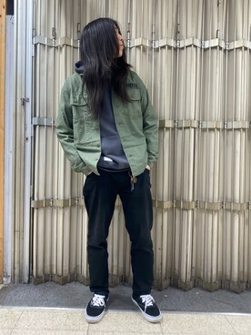 しまさん（メンズ・176cm）の春コーディネート