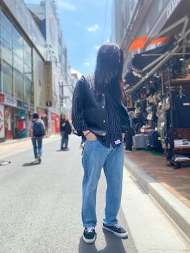 しまさん（メンズ・176cm）の春コーディネート