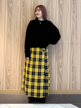 「アイテム（ローファー）」を使った、ローサさん（レディース・159cm・10代）の冬コーディネート