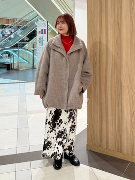 「アイテム（その他アウター）」を使った、ローサさん（レディース・159cm・10代）の秋コーディネート