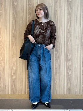 「アイテム（ショルダーバッグ）」を使った、ローサさん（レディース・159cm・10代）の夏コーディネート