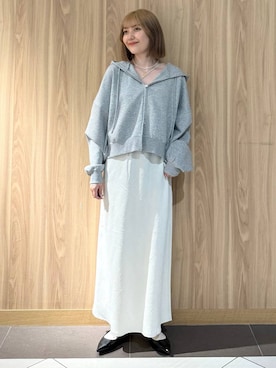 「アイテム（パンプス）」を使った、ローサさん（レディース・159cm・10代）の秋コーディネート