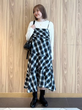 「アイテム（ワンピース）」を使った、ローサさん（レディース・159cm・10代）の夏コーディネート