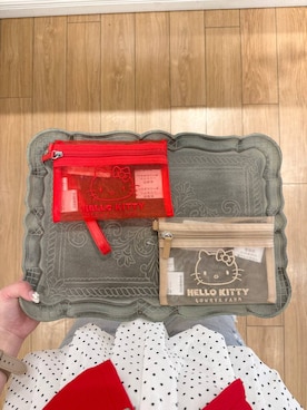 「LOWRYS FARM（ローリーズファーム）の【サンリオキャラクターズ】メッシュポーチ 647250/GOODS（ポーチ、その他）」を使った、ローサさん（レディース）の春コーディネート