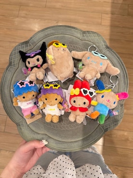 「LOWRYS FARM（ローリーズファーム）の【サンリオキャラクターズ】ヌイキーホルダー8 647243/GOODS（キーホルダー、その他）」を使った、ローサさん（レディース）の春コーディネート