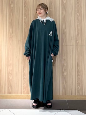「アイテム（ワンピース/ドレス）」を使った、ローサさん（レディース・159cm・10代）の夏コーディネート