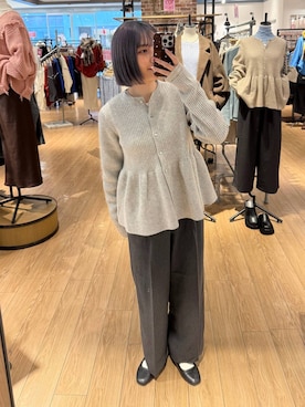 「アイテム（パンツ）」を使った、ローサさん（レディース・159cm・10代）の冬コーディネート