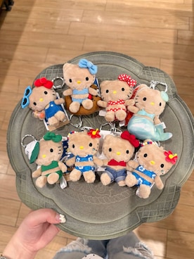 「LOWRYS FARM（ローリーズファーム）の【サンリオキャラクターズ】ヌイキーホルダー8 647243/GOODS（キーホルダー、その他）」を使った、ローサさん（レディース）の春コーディネート