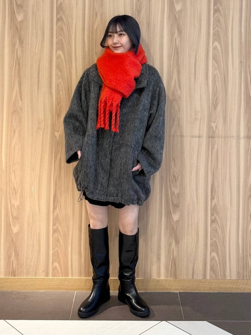 セール】シャギースタンドコート 570783（その他アウター）｜LOWRYS