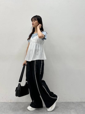 「アイテム（その他トップス）」を使った、yosongniさん（レディース・158cm・20代）の春コーディネート
