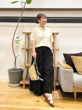 「MARCO BIANCHINI（マルコビアンチーニ）のアイテム」を使った、+++ゆき+++さん（レディース・151cm）の夏コーディネート