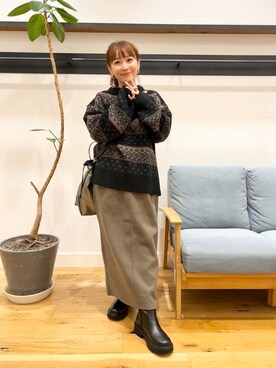 +++ゆき+++さん（レディース・151cm）の冬コーディネート