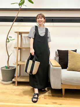 「ストレート×イエベ」｜+++ゆき+++さん（レディース・151cm）の夏コーディネート