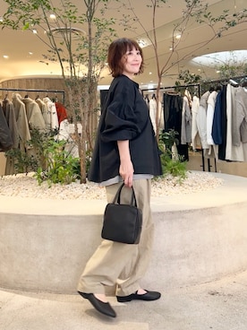 「アイテム（バレエシューズ）」を使った、+++ゆき+++さん（レディース・151cm）の秋コーディネート