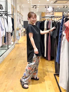 「イエベ春」｜「アイテム（グレー系）」を使った、+++ゆき+++さん（レディース・151cm）の夏コーディネート