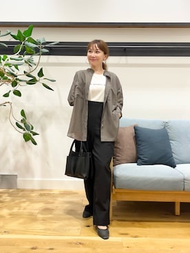 「FORK&SPOON（フォークアンドスプーン）のアイテム（トップス）」を使った、+++ゆき+++さん（レディース・151cm）の秋コーディネート