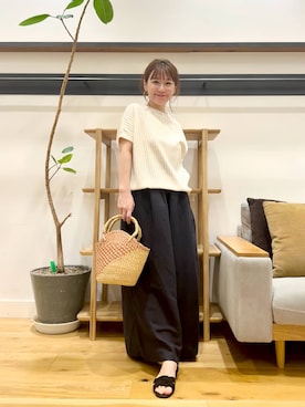 「ストレート×イエベ」｜+++ゆき+++さん（レディース・151cm）の夏コーディネート