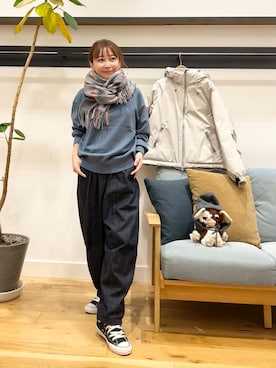 「アイテム（おもちゃ）」を使った、+++ゆき+++さん（レディース・151cm）の冬コーディネート