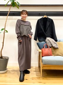 かぐれ（カグレ）の「カラーネップアルパカニットキャミソール