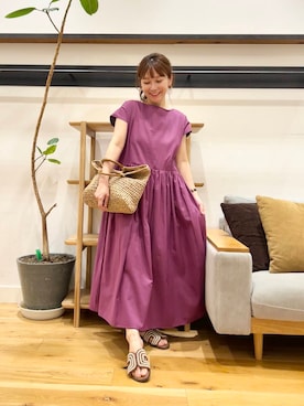 「ストレート×イエベ」｜+++ゆき+++さん（レディース・151cm）の夏コーディネート