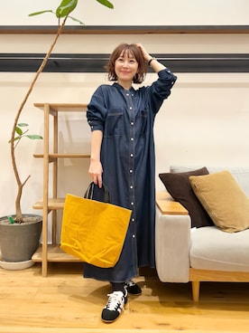 「adidas（アディダス）のadidas　TOKYO W（スニーカー）」を使った、+++ゆき+++さん（レディース・151cm）の秋コーディネート
