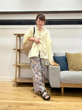 「かぐれ（カグレ）のアイテム」を使った、+++ゆき+++さん（レディース・151cm）の春コーディネート