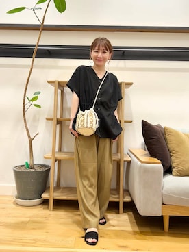 「ストレート×イエベ」｜+++ゆき+++さん（レディース・151cm）の夏コーディネート