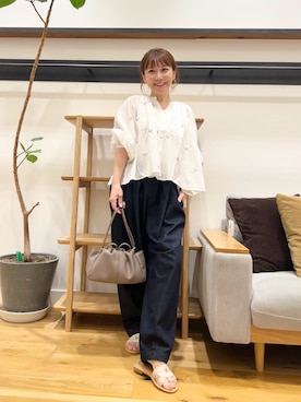 「URBAN RESEARCH DOORS（アーバンリサーチドアーズ）のアイテム」を使った、+++ゆき+++さん（レディース・151cm）の夏コーディネート