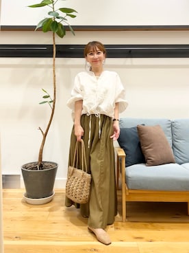 「RODE SKO（ロデスコ）のアイテム」を使った、+++ゆき+++さん（レディース・151cm）の春コーディネート