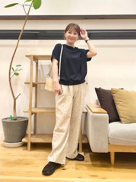 「MARCO BIANCHINI（マルコビアンチーニ）のアイテム」を使った、+++ゆき+++さん（レディース・151cm）の夏コーディネート