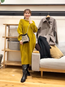 +++ゆき+++さん（レディース・151cm）の冬コーディネート