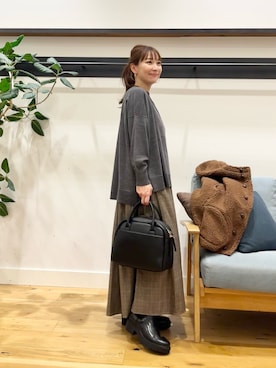 「GYMPHLEX（ジムフレックス）のアイテム（ジャケット/アウター）」を使った、+++ゆき+++さん（レディース・151cm）の秋コーディネート