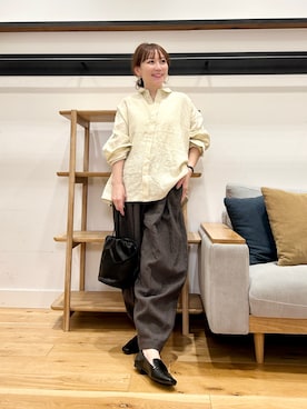 「かぐれ（カグレ）のアイテム」を使った、+++ゆき+++さん（レディース・151cm）の春コーディネート