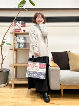 +++ゆき+++さん（骨格ストレート・レディース・151cm）の冬コーディネート