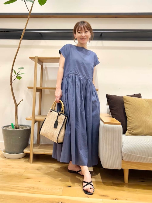 ブルーレーベル 限定 ネイビー 半袖 アシンメトリック ワンピース ブルーレーベル 限定 ネイビー 半袖 アシンメトリック ワンピース