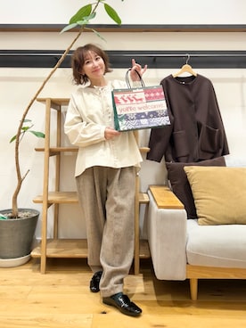 「アイテム（テーラードジャケット）」を使った、+++ゆき+++さん（レディース・151cm）の冬コーディネート