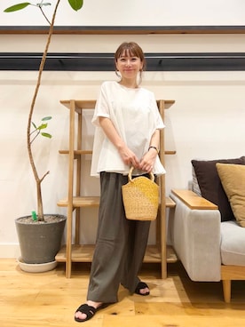 「ストレート×イエベ」｜+++ゆき+++さん（レディース・151cm）の夏コーディネート