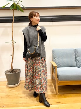 +++ゆき+++さん（レディース・151cm）の冬コーディネート