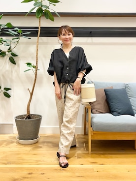 「RODE SKO（ロデスコ）のアイテム」を使った、+++ゆき+++さん（レディース・151cm）の夏コーディネート