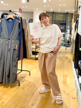 「アイテム（ピアス（両耳用））」を使った、+++ゆき+++さん（レディース・151cm）の夏コーディネート