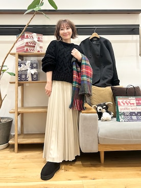 「アイテム（ピーコート）」を使った、+++ゆき+++さん（レディース・151cm）の冬コーディネート