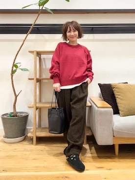 「アイテム（サンダル）」を使った、+++ゆき+++さん（レディース・151cm）の秋コーディネート