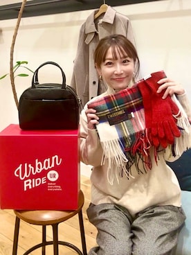 「ur_welcomeありがとうに会いに行く。」｜+++ゆき+++さん（レディース・151cm）の冬コーディネート