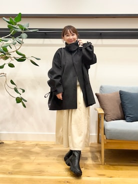 「かぐれ（カグレ）のアイテム（その他アウター）」を使った、+++ゆき+++さん（レディース・151cm）の秋コーディネート