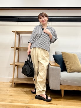 「かぐれ（カグレ）のアイテム」を使った、+++ゆき+++さん（レディース・151cm）の春コーディネート
