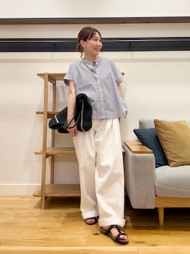 「かぐれ（カグレ）のアイテム」を使った、+++ゆき+++さん（レディース・151cm）の夏コーディネート