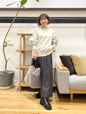 「RODE SKO（ロデスコ）のアイテム」を使った、+++ゆき+++さん（レディース・151cm）の秋コーディネート