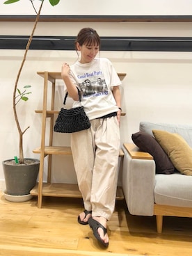 「ストレート×イエベ」｜+++ゆき+++さん（レディース・151cm）の夏コーディネート